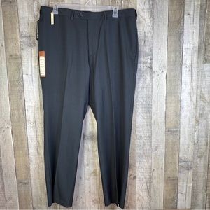 Haggar Clothing Size 40W X 30L Medium Gray Dress Pants with Pockets